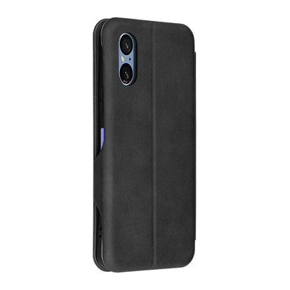 Ovitek za Sony Xperia 5 VI, Techsuit, Safe Wallet Plus, Črn
