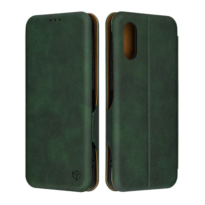 Case for Sony Xperia 5 VI, Techsuit, Safe Wallet Plus, Green