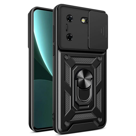 Ovitek za Tecno Pova 5 Pro, Techsuit, CamShield, Črn