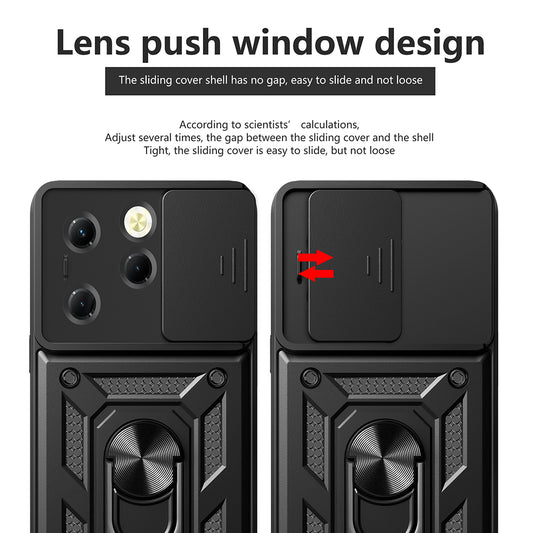 Ovitek za Tecno Spark 20 Pro / Infinix Hot 40 / Hot 40 Pro, Techsuit, CamShield, modra