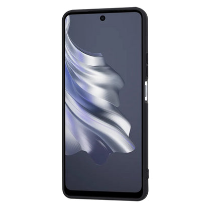 Ovitek za Tecno Spark 20 Pro, Techsuit, SoftFlex, Črn