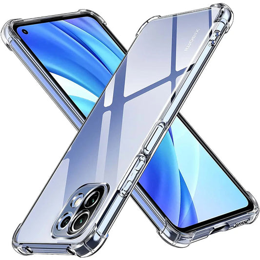 Ovitek za Xiaomi 11 Lite 5G NE / Mi 11 Lite 5G / 11 Lite, Techsuit, odporen na udarce, prozoren