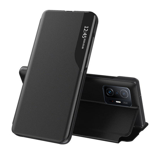 Ovitek za Xiaomi 11T / 11T Pro, Techsuit, eFold, Črn