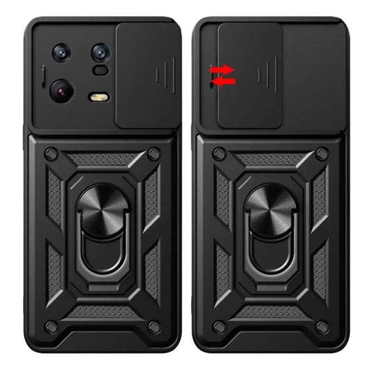 Ovitek za Xiaomi 13 Pro, Techsuit, CamShield, Črn