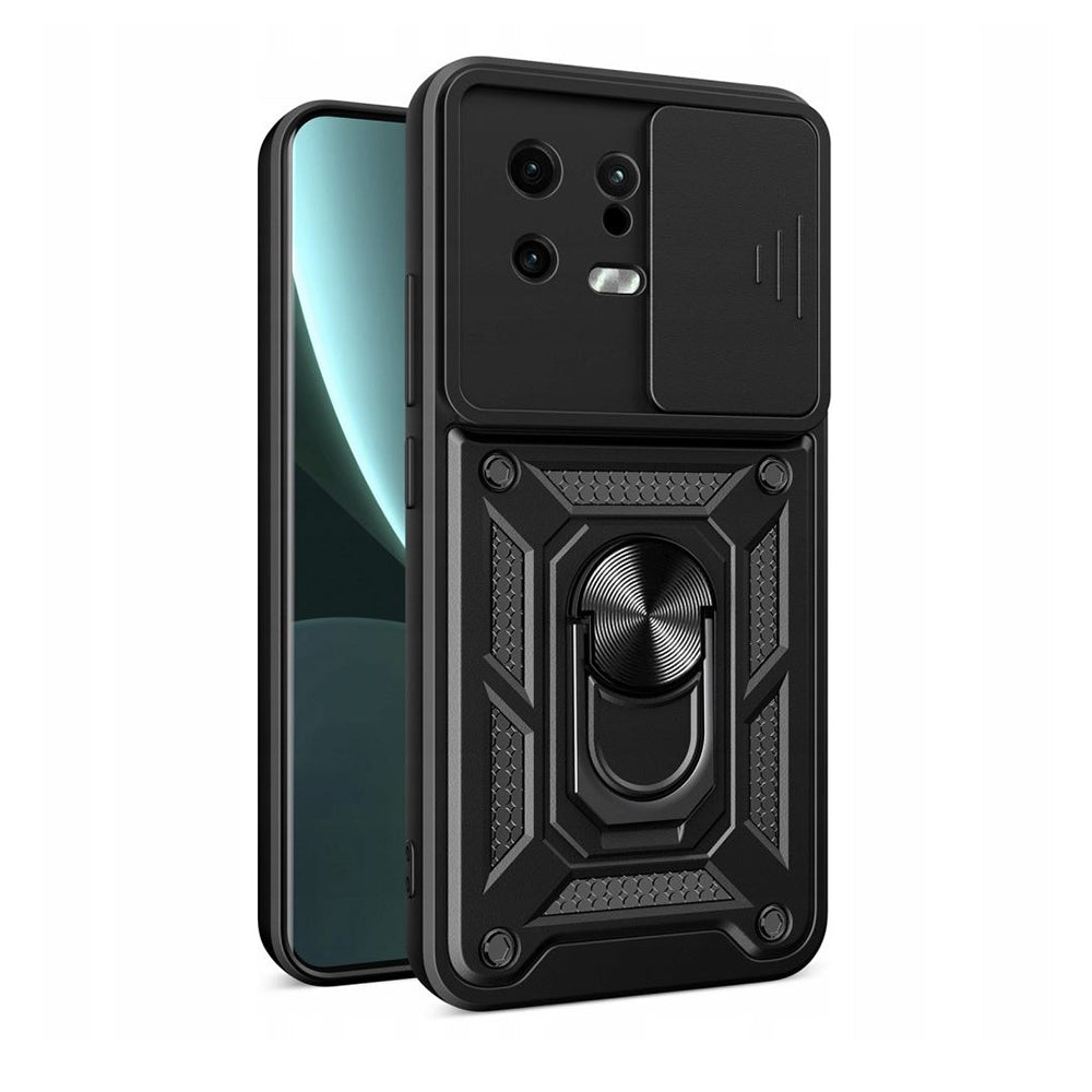 Ovitek za Xiaomi 13, Techsuit, CamShield, Črn