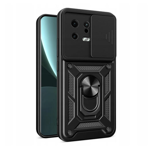 Ovitek za Xiaomi 13, Techsuit, CamShield, Črn