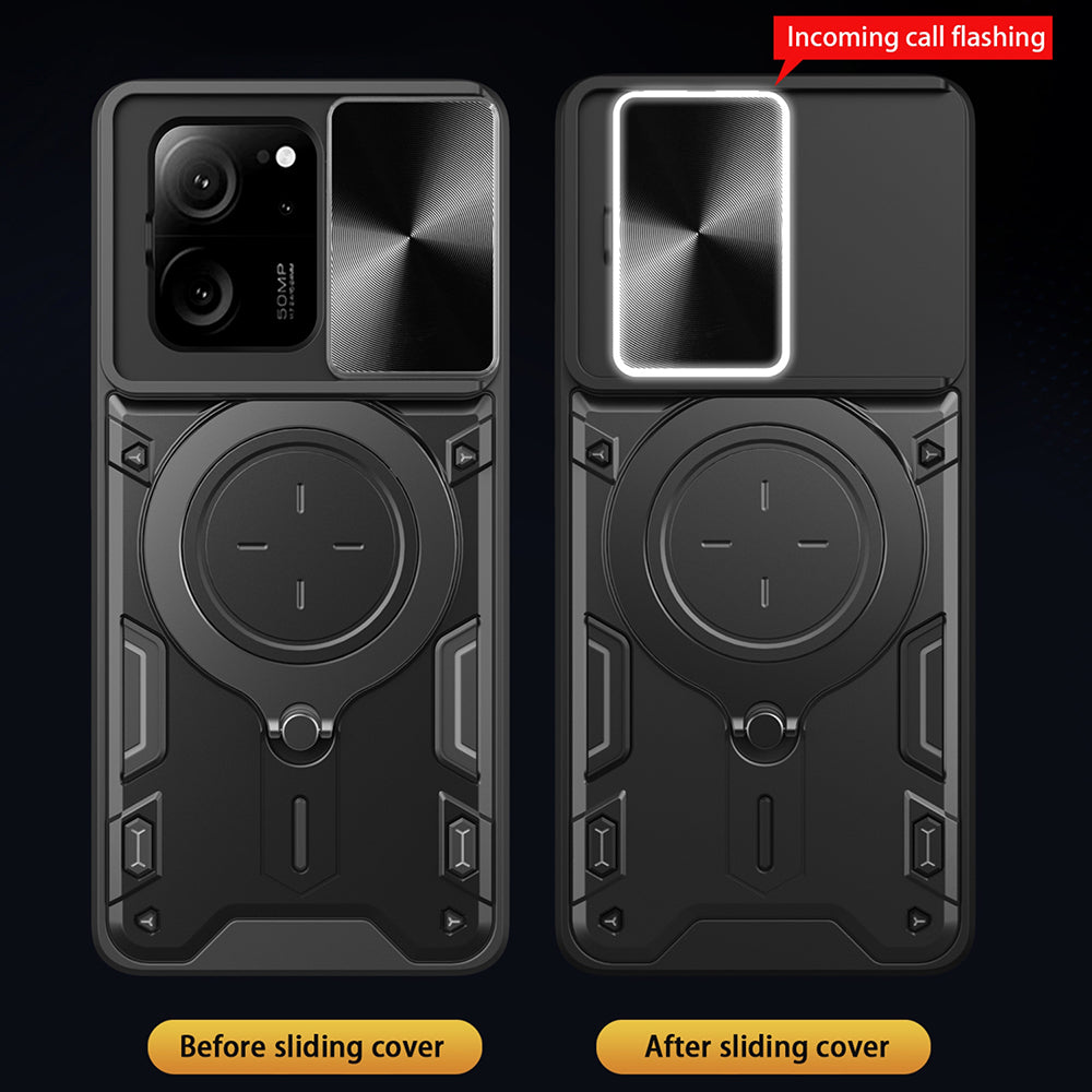 Ovitek za Xiaomi 13T Pro / 13T, Techsuit, CamGuard Pro, Črn