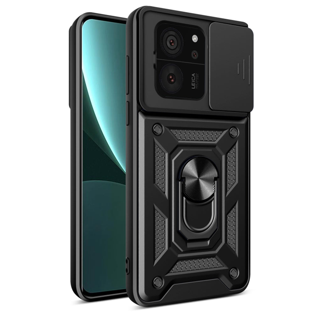 Ovitek za Xiaomi 13T Pro / 13T, Techsuit, CamShield, Črn
