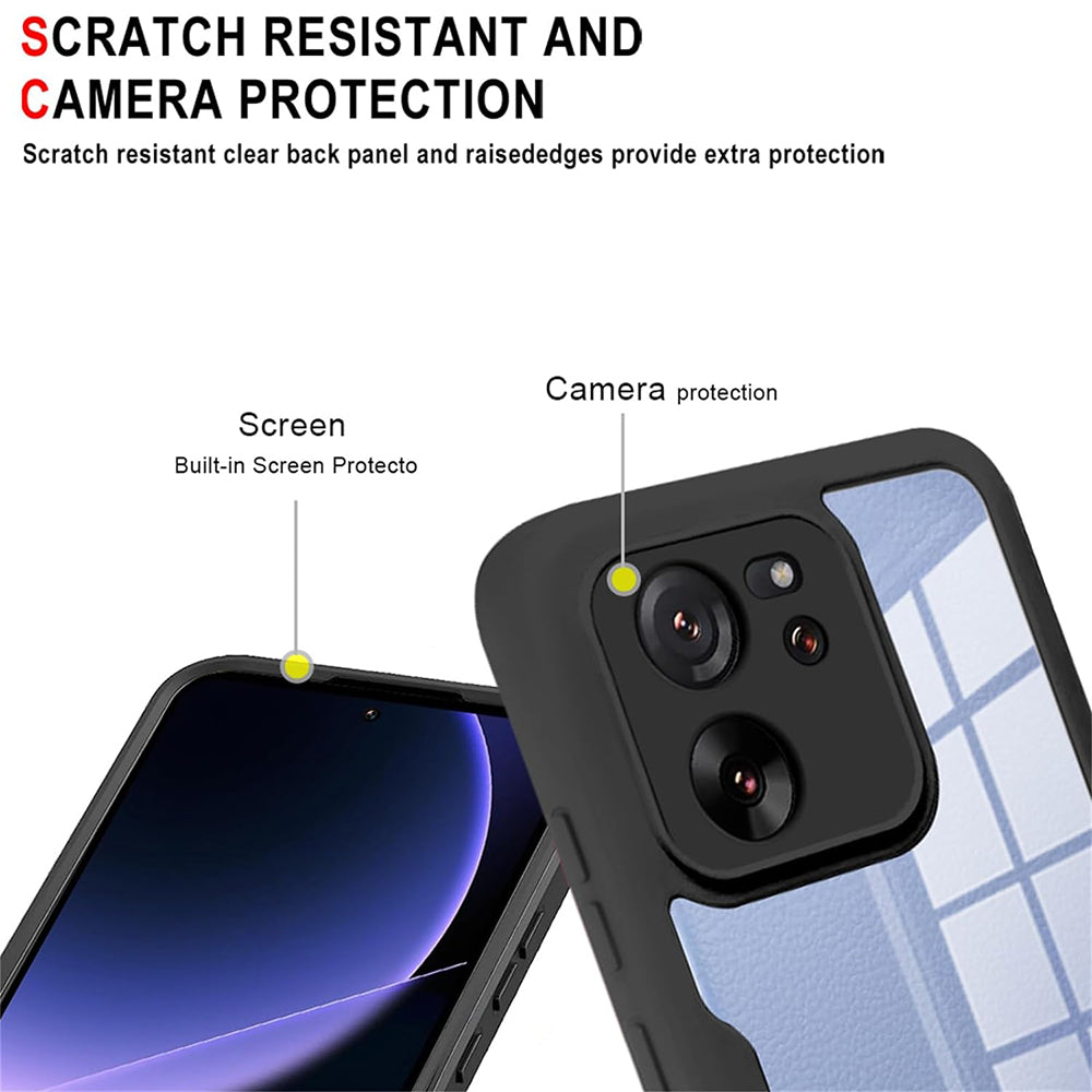Ovitek za Xiaomi 13T Pro / 13T, Techsuit, ColorVerse 360, Črn