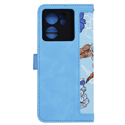 Ovitek za Xiaomi 13T Pro / 13T, Techsuit, FlipCraft, modra