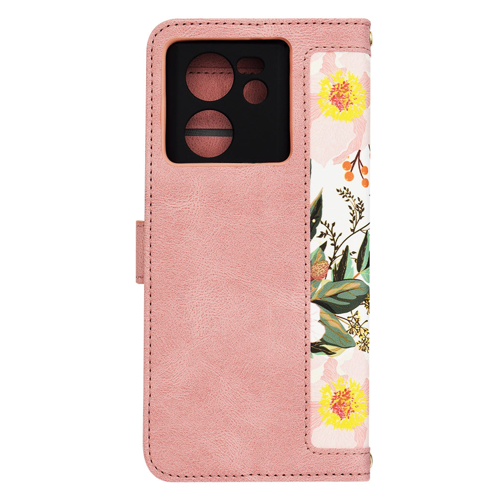 Ovitek za Xiaomi 13T Pro / 13T, Techsuit, FlipCraft, roza