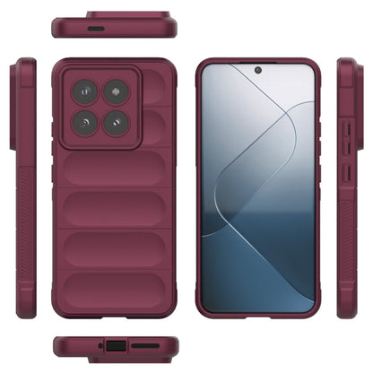 Ovitek za Xiaomi 14 Pro, Techsuit, Magic Shield, Vijoličen