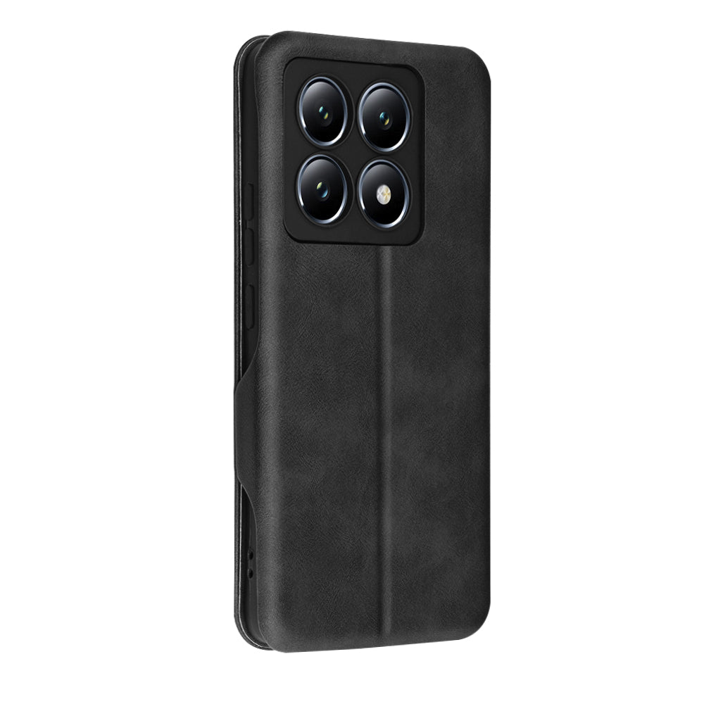 Ovitek za Xiaomi 14 Pro, Techsuit, Safe Wallet Plus, Črn