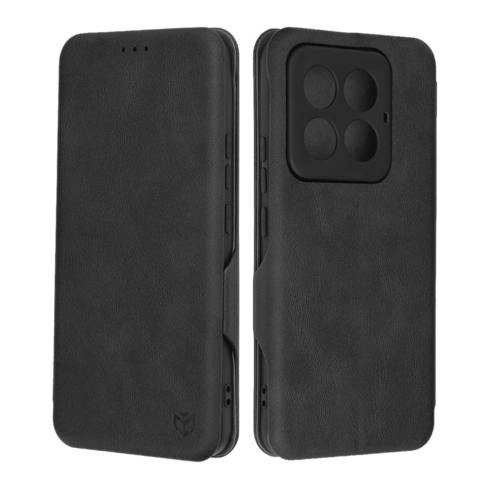 Ovitek za Xiaomi 14 Pro, Techsuit, Safe Wallet Plus, Črn
