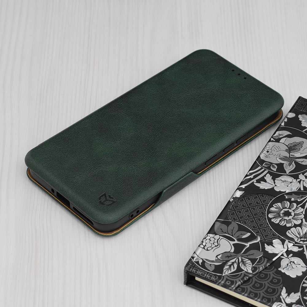 Ovitek za Xiaomi 14 Pro, Techsuit, Safe Wallet Plus, Zeleno