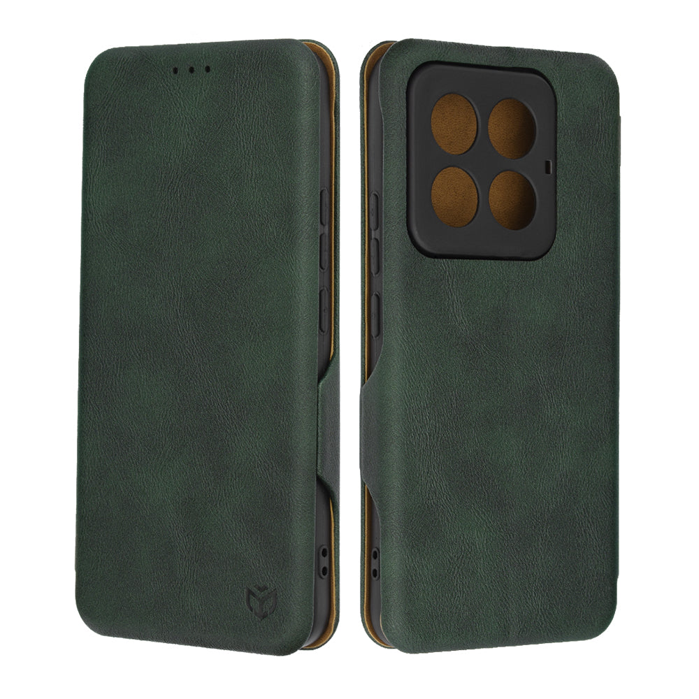 Ovitek za Xiaomi 14 Pro, Techsuit, Safe Wallet Plus, Zeleno