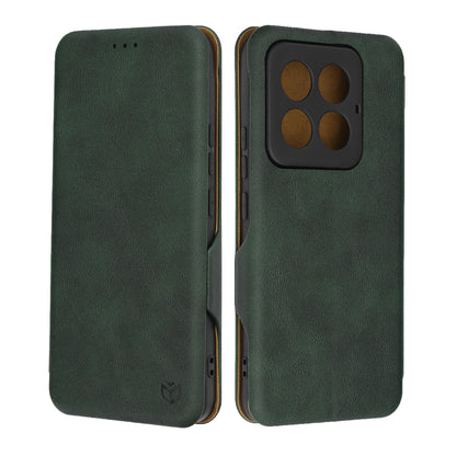 Ovitek za Xiaomi 14 Pro, Techsuit, Safe Wallet Plus, Zeleno