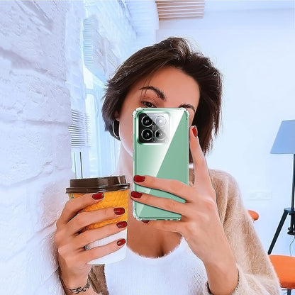 Ovitek za Xiaomi 14 Pro, Techsuit, Shockproof Clear, Prozoren