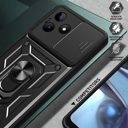 Ovitek za Xiaomi 14, Techsuit, CamShield, roza