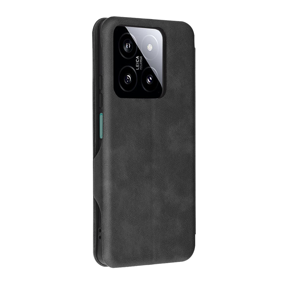 Ovitek za Xiaomi 14, Techsuit, Safe Wallet Plus, Črn