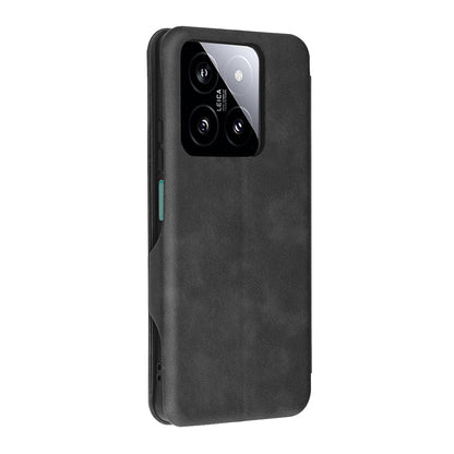 Ovitek za Xiaomi 14, Techsuit, Safe Wallet Plus, Črn