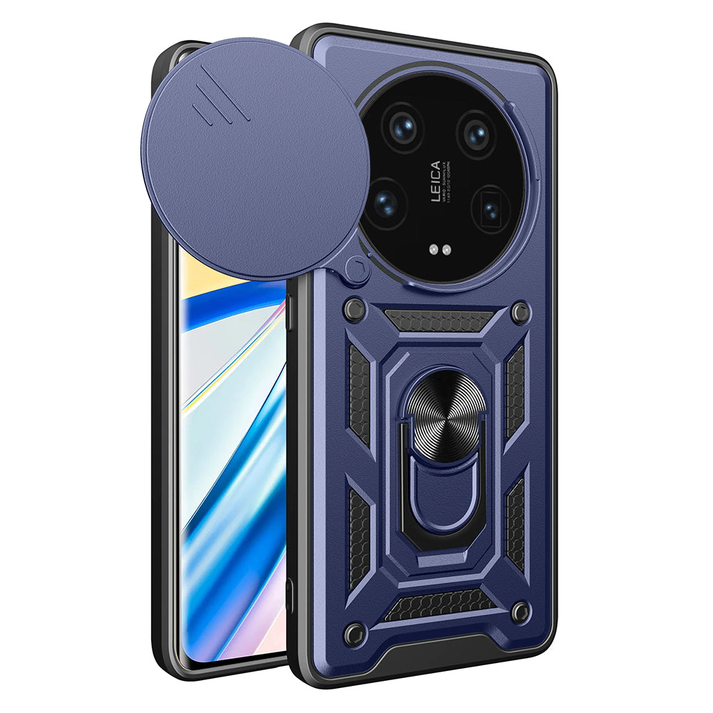 Ovitek za Xiaomi 14 Ultra, Techsuit, CamShield, modra