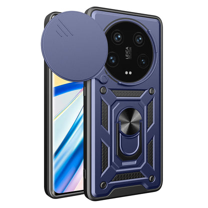 Ovitek za Xiaomi 14 Ultra, Techsuit, CamShield, modra