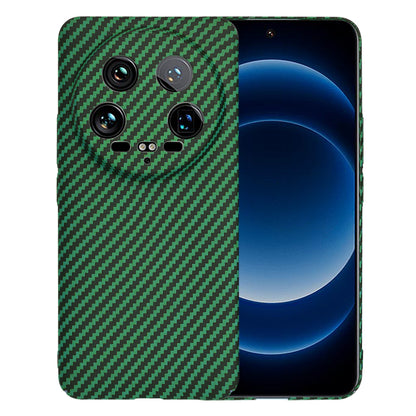 Ovitek za Xiaomi 14 Ultra, Techsuit, Carbonite FiberShell, Zelen