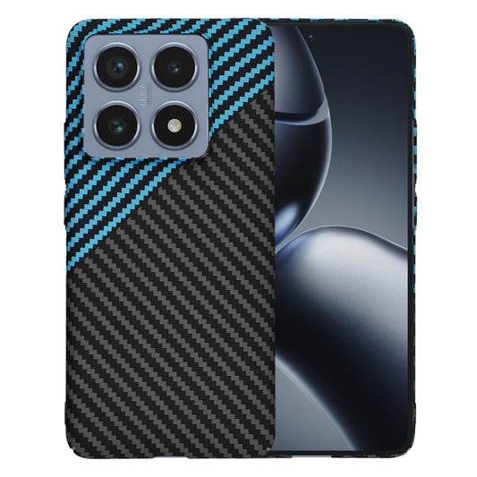Ovitek za Xiaomi 14T Pro, Techsuit, Carbonite FiberShell, Črna Bleu