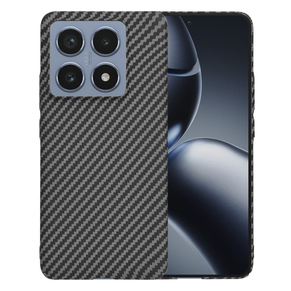 Ovitek za Xiaomi 14T Pro, Techsuit, Carbonite FiberShell, Črn
