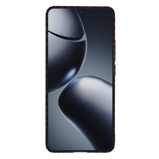 Ovitek za Xiaomi 14T Pro, Techsuit, Carbonite FiberShell, Črno Rdeč