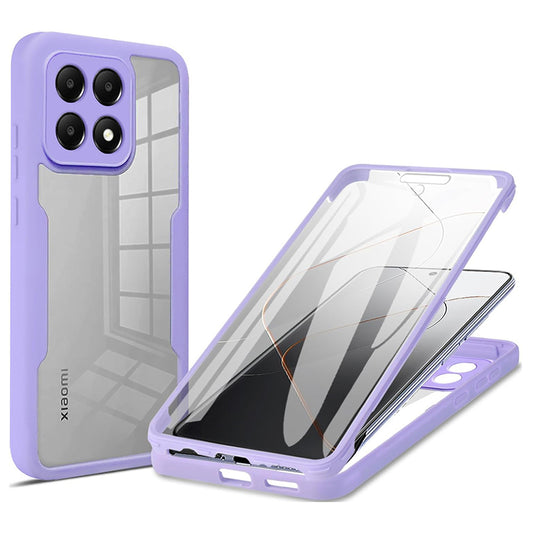 Ovitek za Xiaomi 14T Pro, Techsuit, ColorVerse 360, Vijoličen