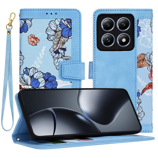 Ovitek za Xiaomi 14T Pro, Techsuit, FlipCraft, Modra