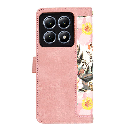 Ovitek za Xiaomi 14T Pro, Techsuit, FlipCraft, roza