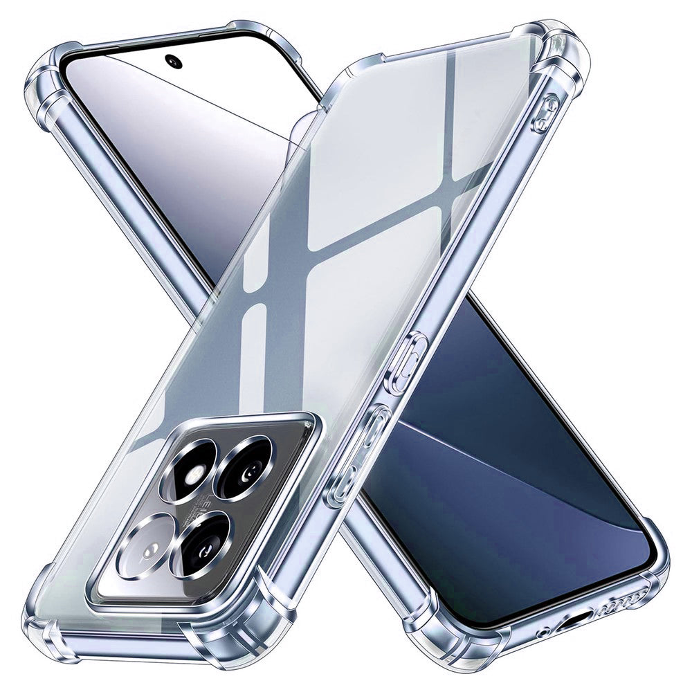 Ovitek za Xiaomi 14T Pro, Techsuit, Proti udarcem Prozoren, Prosojen