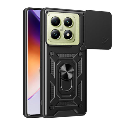Ovitek za Xiaomi 14T, Techsuit, CamShield, Črn