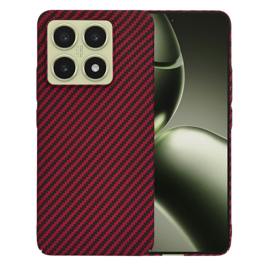 Ovitek za Xiaomi 14T, Techsuit, Carbonite FiberShell, rdeč