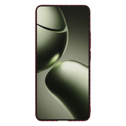 Ovitek za Xiaomi 14T, Techsuit, Carbonite FiberShell, rdeč