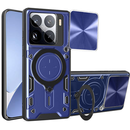 Ovitek za Xiaomi 15 Pro, Techsuit, CamGuard Pro, modra