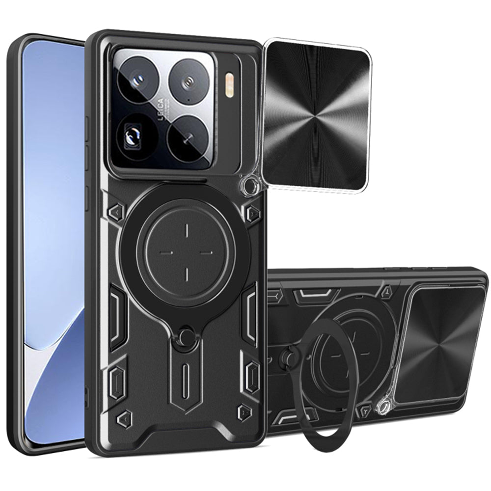 Ovitek za Xiaomi 15 Pro, Techsuit, CamGuard Pro, Črn