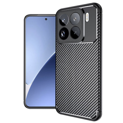 Ovitek za Xiaomi 15 Pro, Techsuit, CarbonFiber, Črn