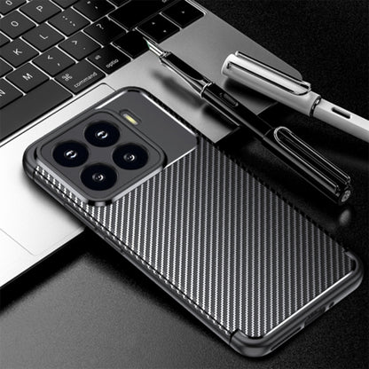 Ovitek za Xiaomi 15 Pro, Techsuit, CarbonFiber, Črn