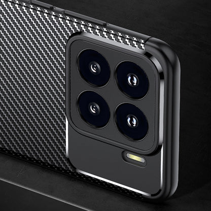 Ovitek za Xiaomi 15 Pro, Techsuit, CarbonFiber, Črn