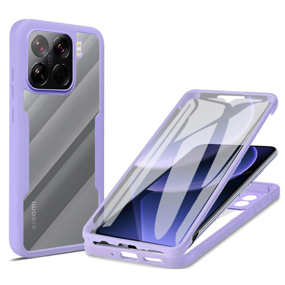Ovitek za Xiaomi 15 Pro, Techsuit, ColorVerse 360, Vijoličen
