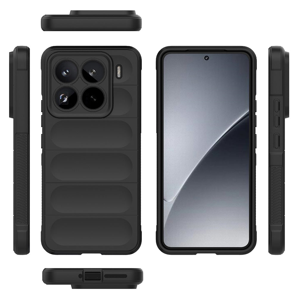 Ovitek za Xiaomi 15 Pro, Techsuit, Magic Shield, Vijolično rdeča