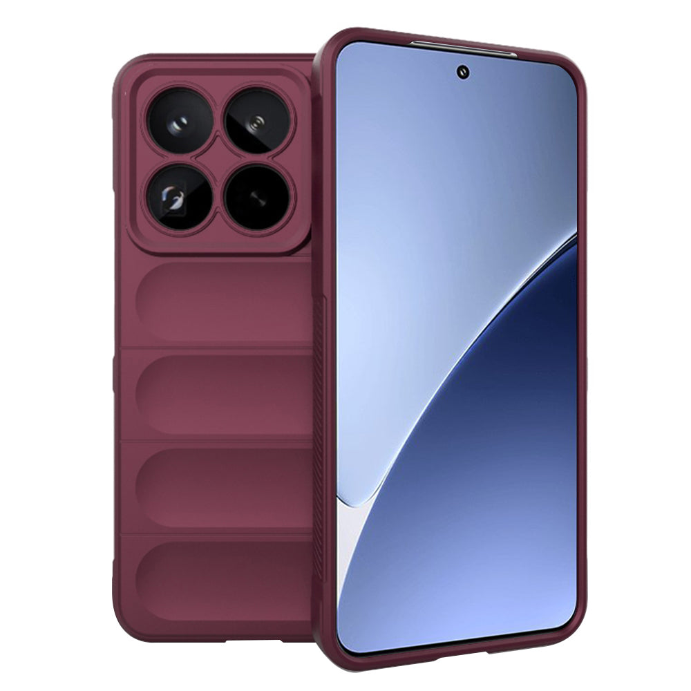 Ovitek za Xiaomi 15 Pro, Techsuit, Magic Shield, Vijolično rdeča