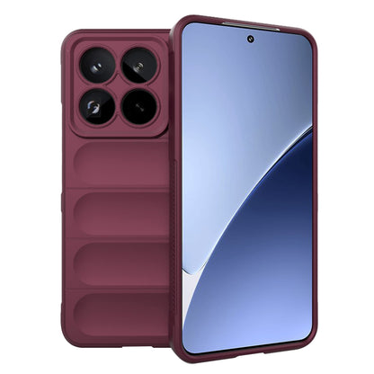 Ovitek za Xiaomi 15 Pro, Techsuit, Magic Shield, Vijolično rdeča