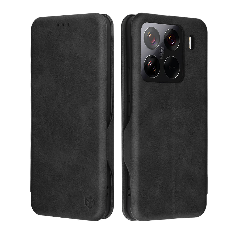 Ovitek za Xiaomi 15 Pro, Techsuit, Safe Wallet Plus, Črn