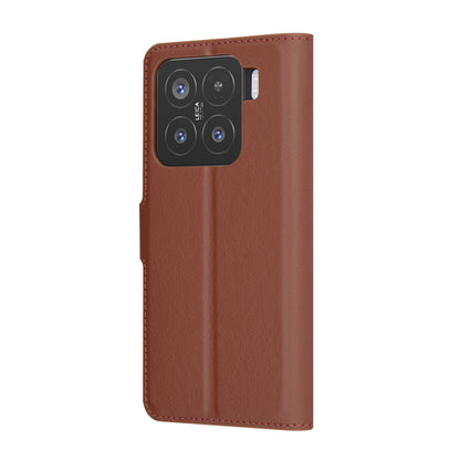Ovitek za Xiaomi 15, Techsuit, usnjeni folio, rjav