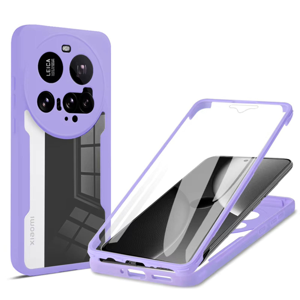 Ovitek za Xiaomi 15 Ultra, Techsuit, ColorVerse 360, Vijoličen
